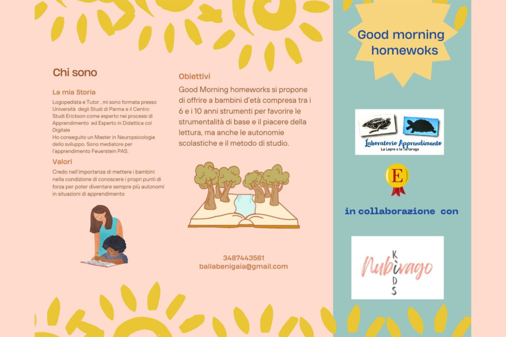 Good Morning Homeworks: Supporto per l'apprendimento e la crescita dei bambini