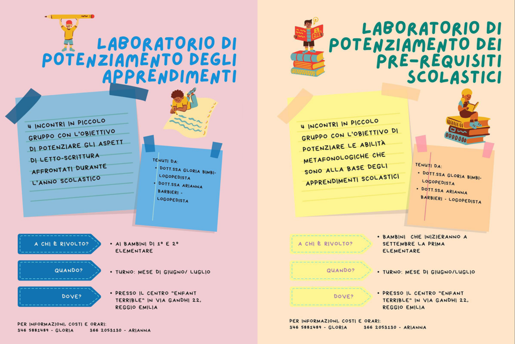 Al via i Laboratori Estivi per il Potenziamento dei Prerequisiti e degli Apprendimenti!